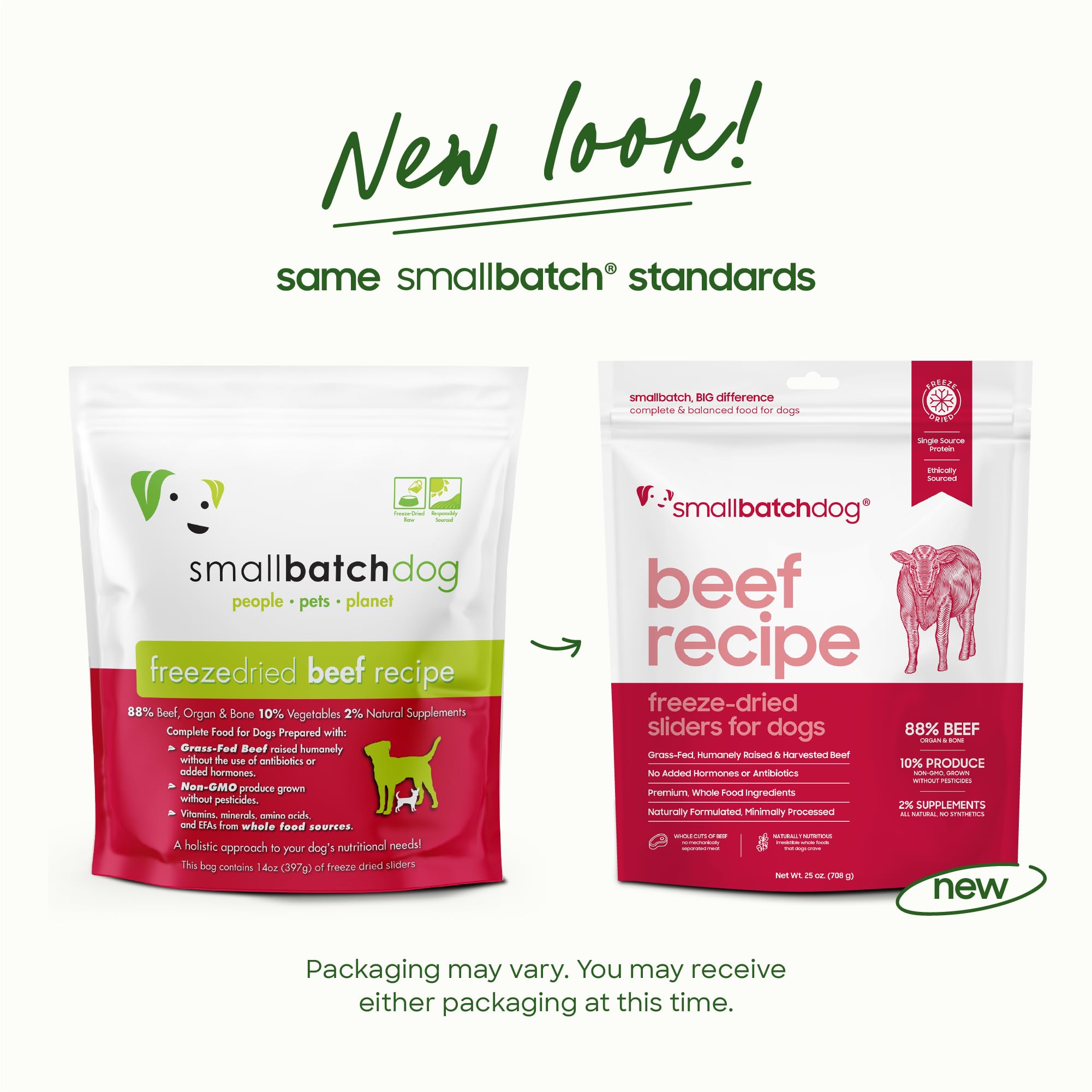 Smallbatch Pets: ingredientes orgánicos y verduras para perros