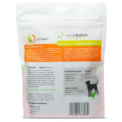smallbatch unico-ingrediente: premio 100% carne para entrenamiento.