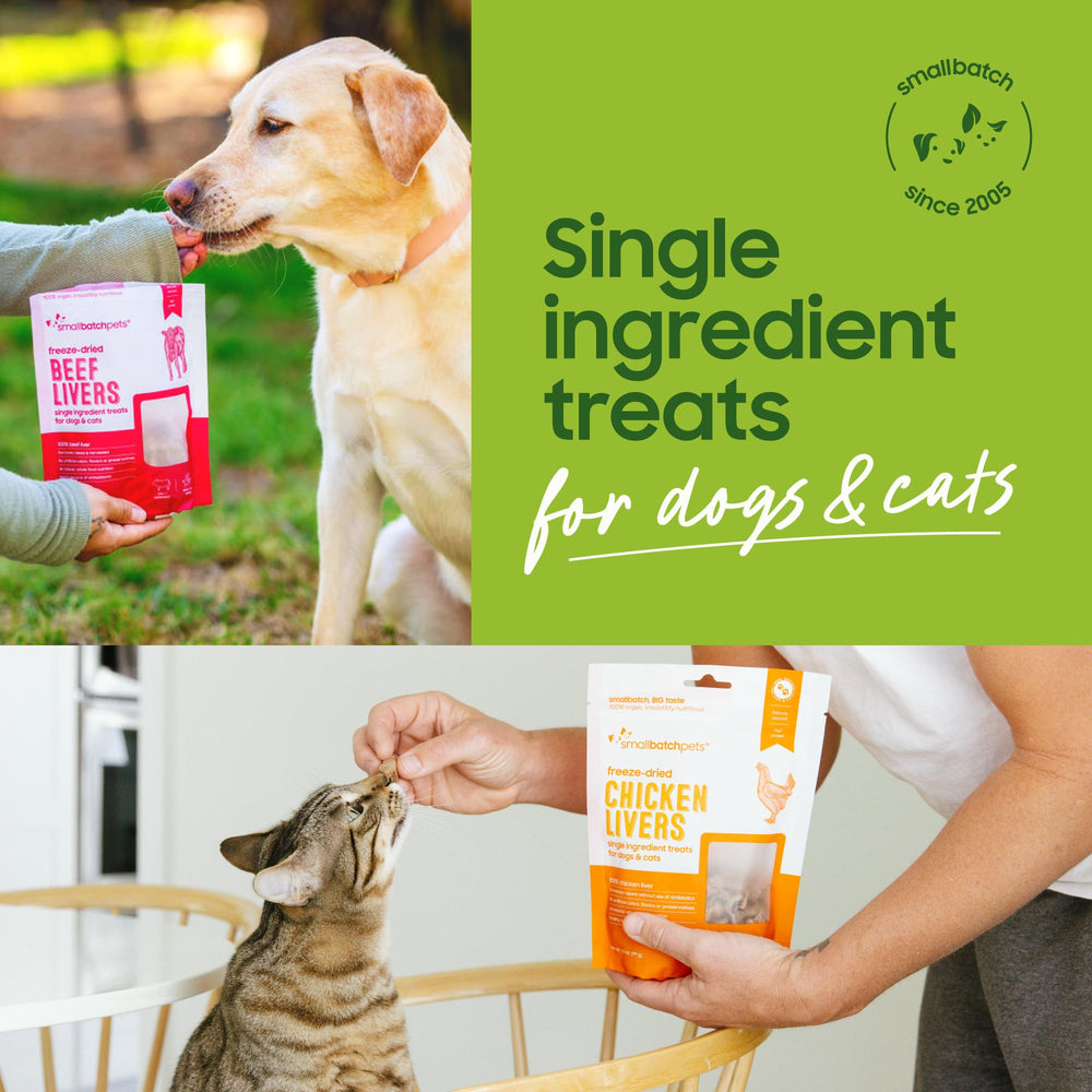 smallbatch sin preservantes opción simple para perros y gatos