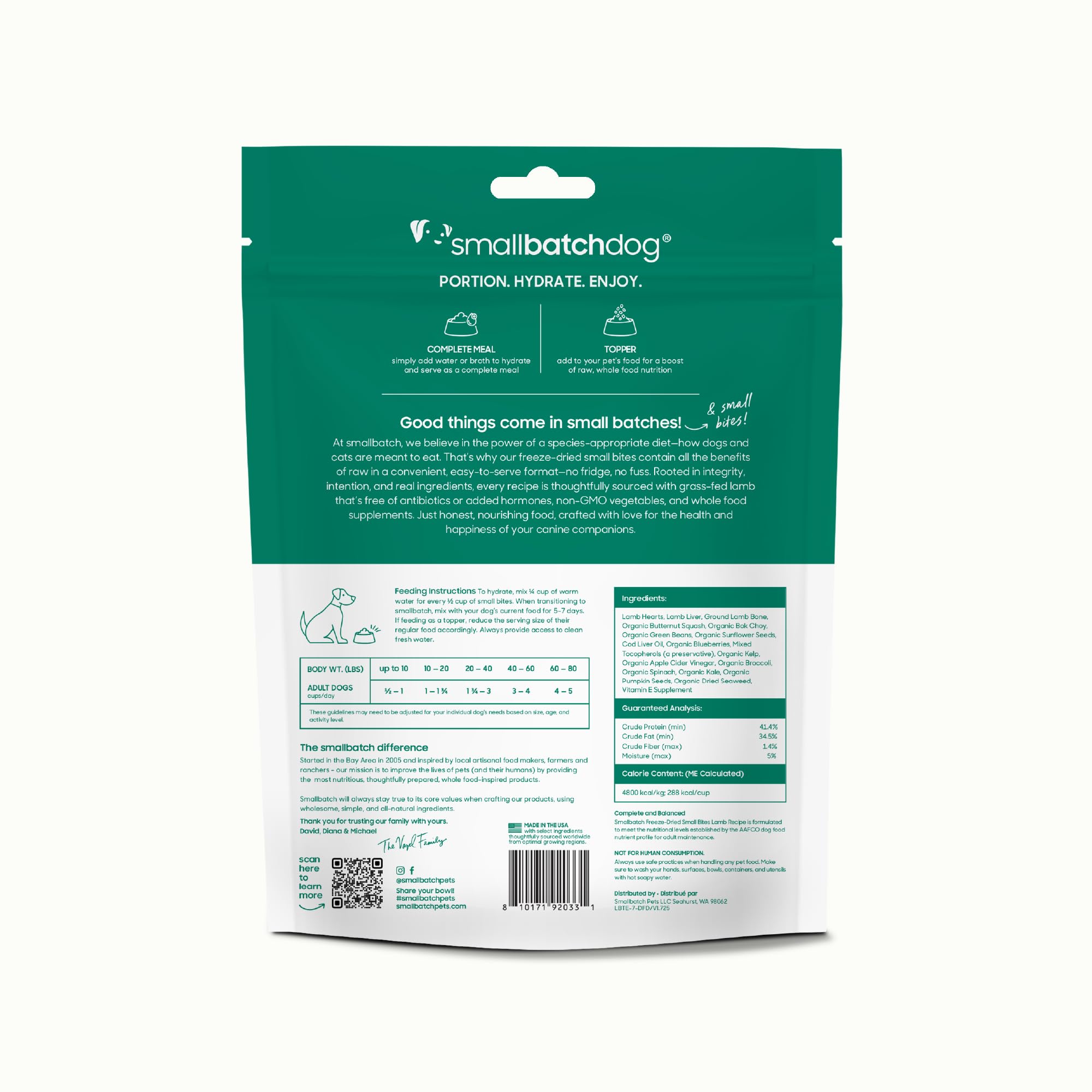 rehidratar para aroma y textura más agradable