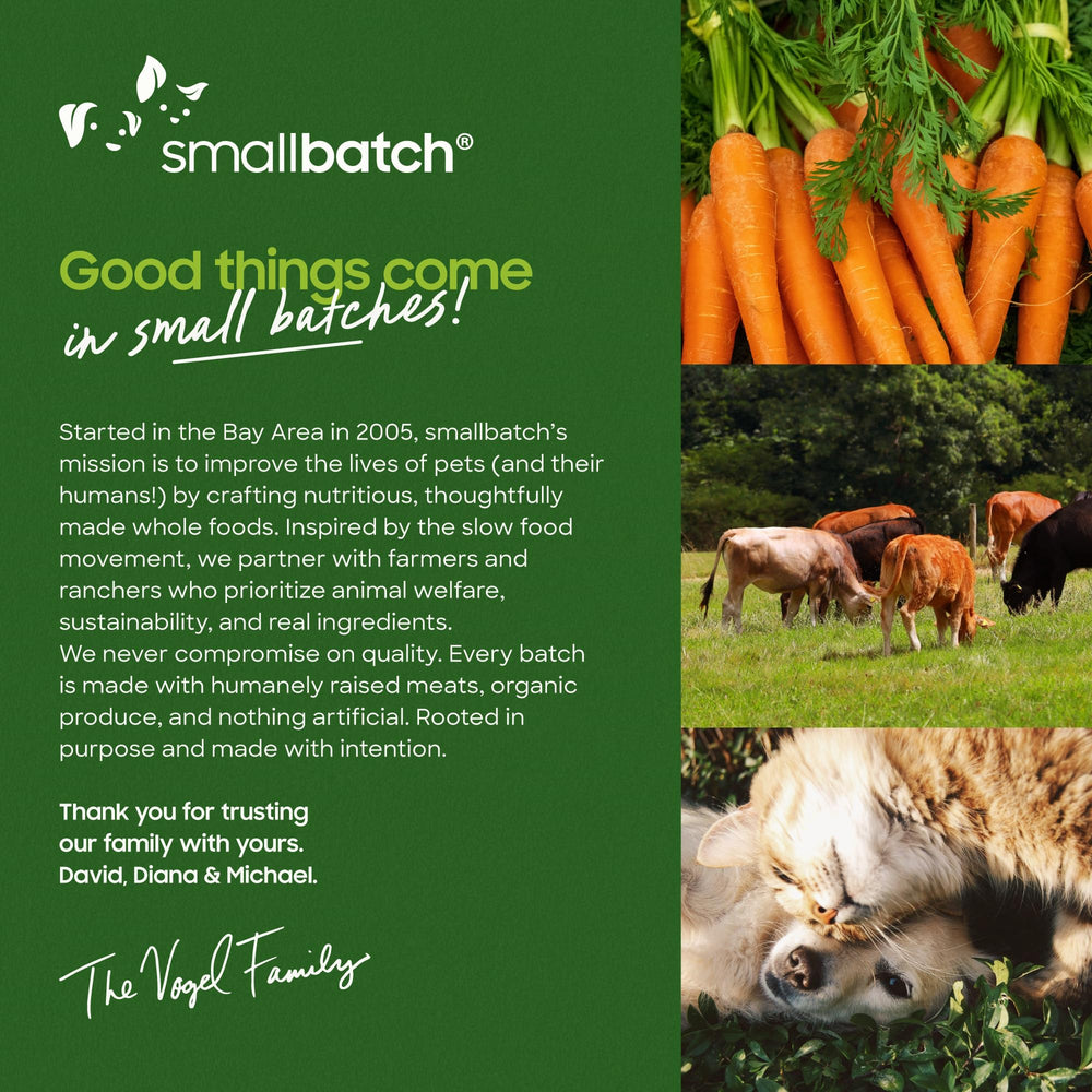 Smallbatch topping de comida, mejora sabor y aporte nutricional.