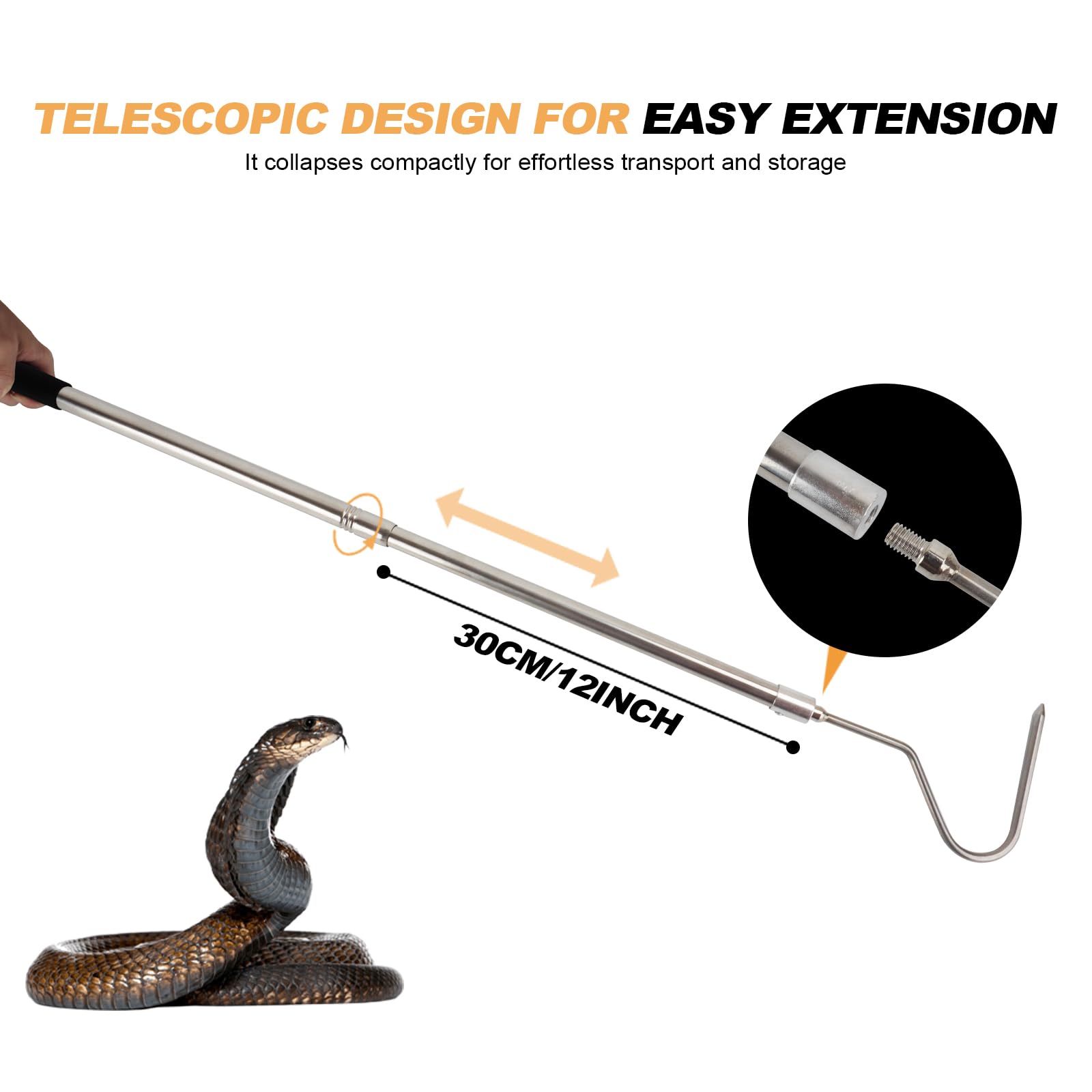 Herramienta profesional de Smarkey para manejo preciso de reptiles.