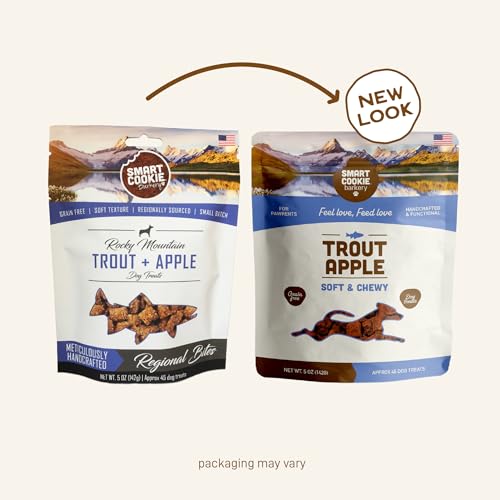 Smart Cookie bocados Trucha y Manzana para entrenamiento en casa