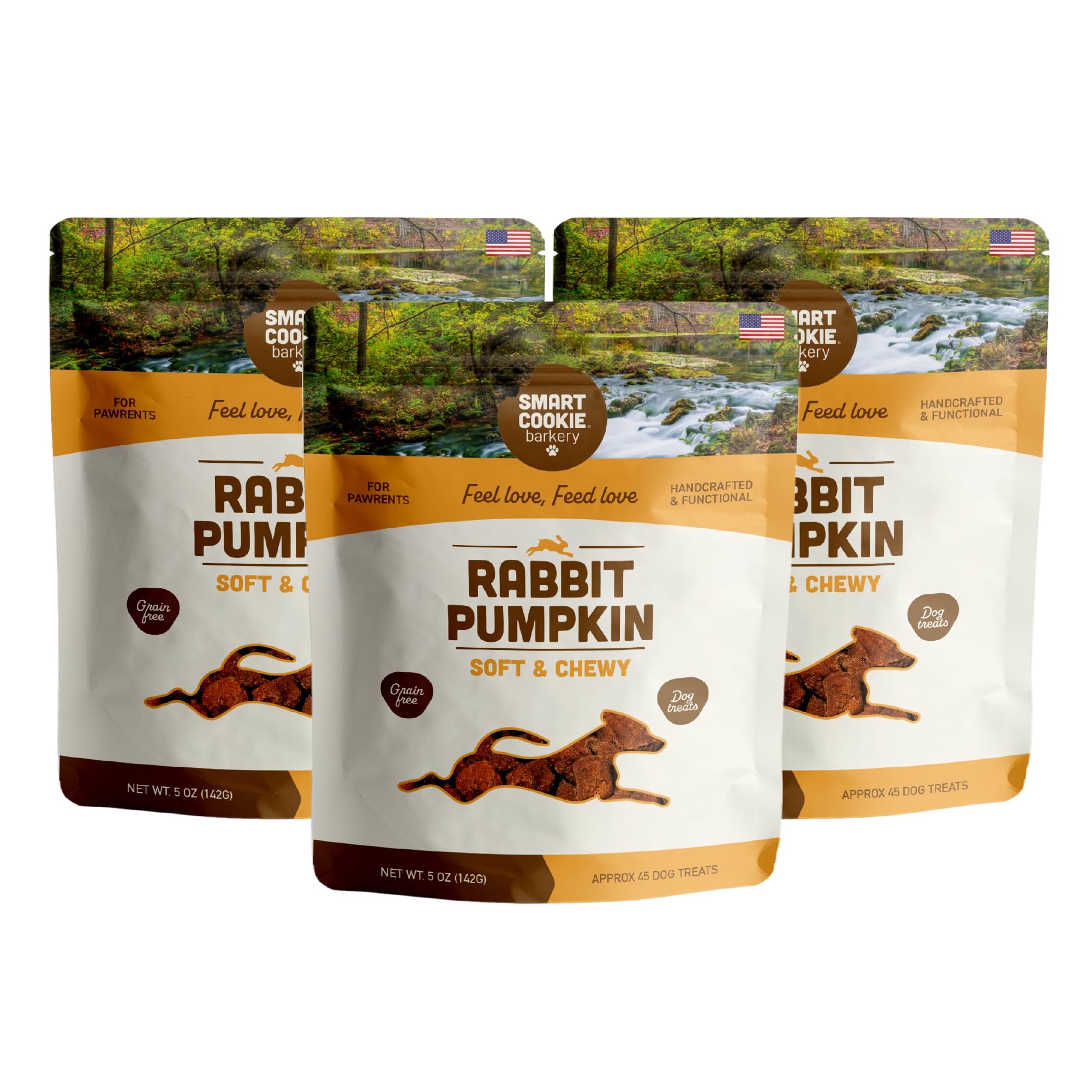 Smart Cookie conejo-calabaza: golosinas blandas para entrenamiento