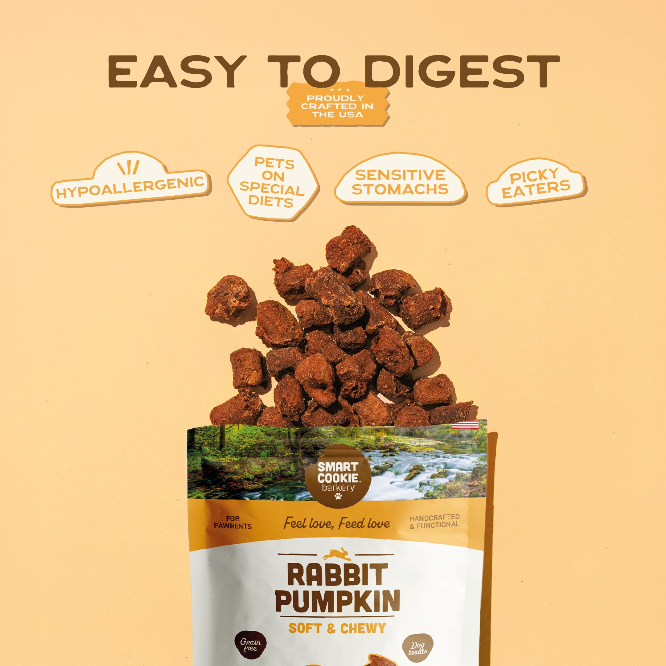 Smart Cookie sans céréales hypoallergénique, option quotidienne et sûre