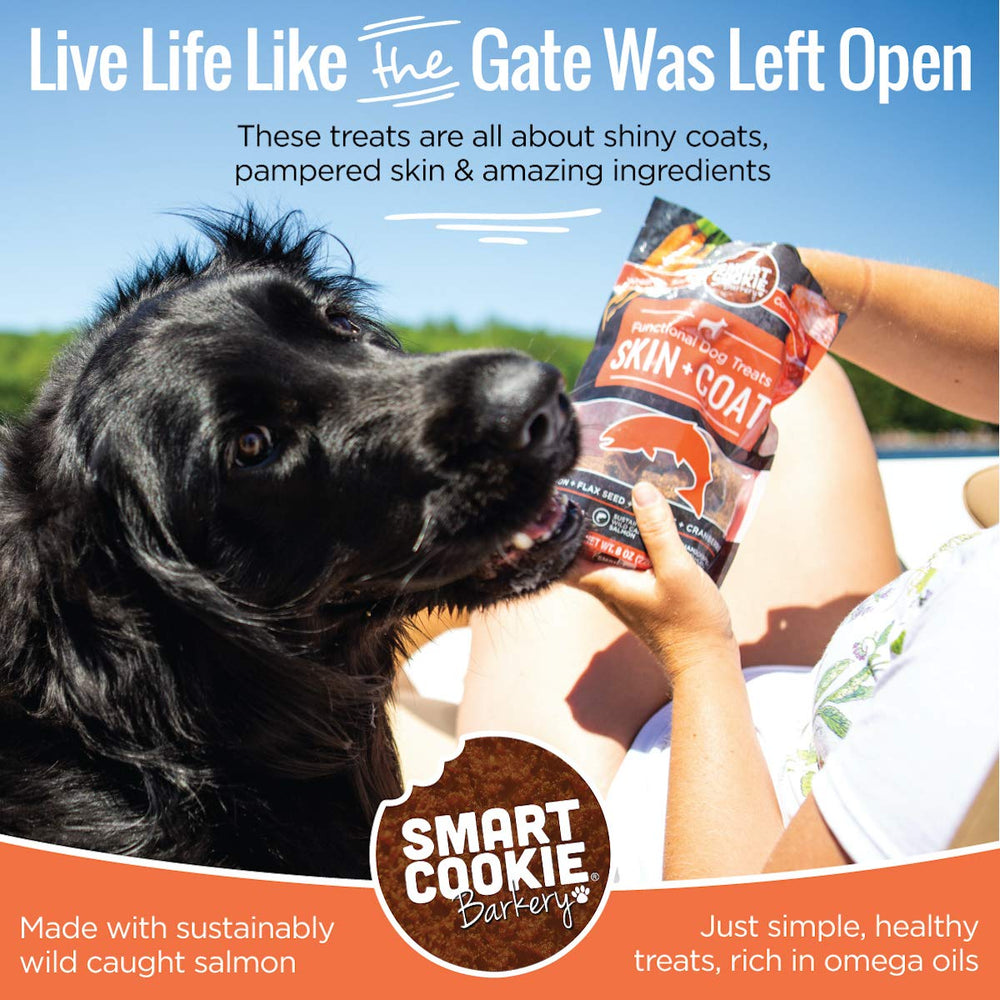 Smart Cookie ingredientes simples y naturales para perros.
