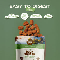 Smart Cookie: ingredientes naturales con pato y calabaza