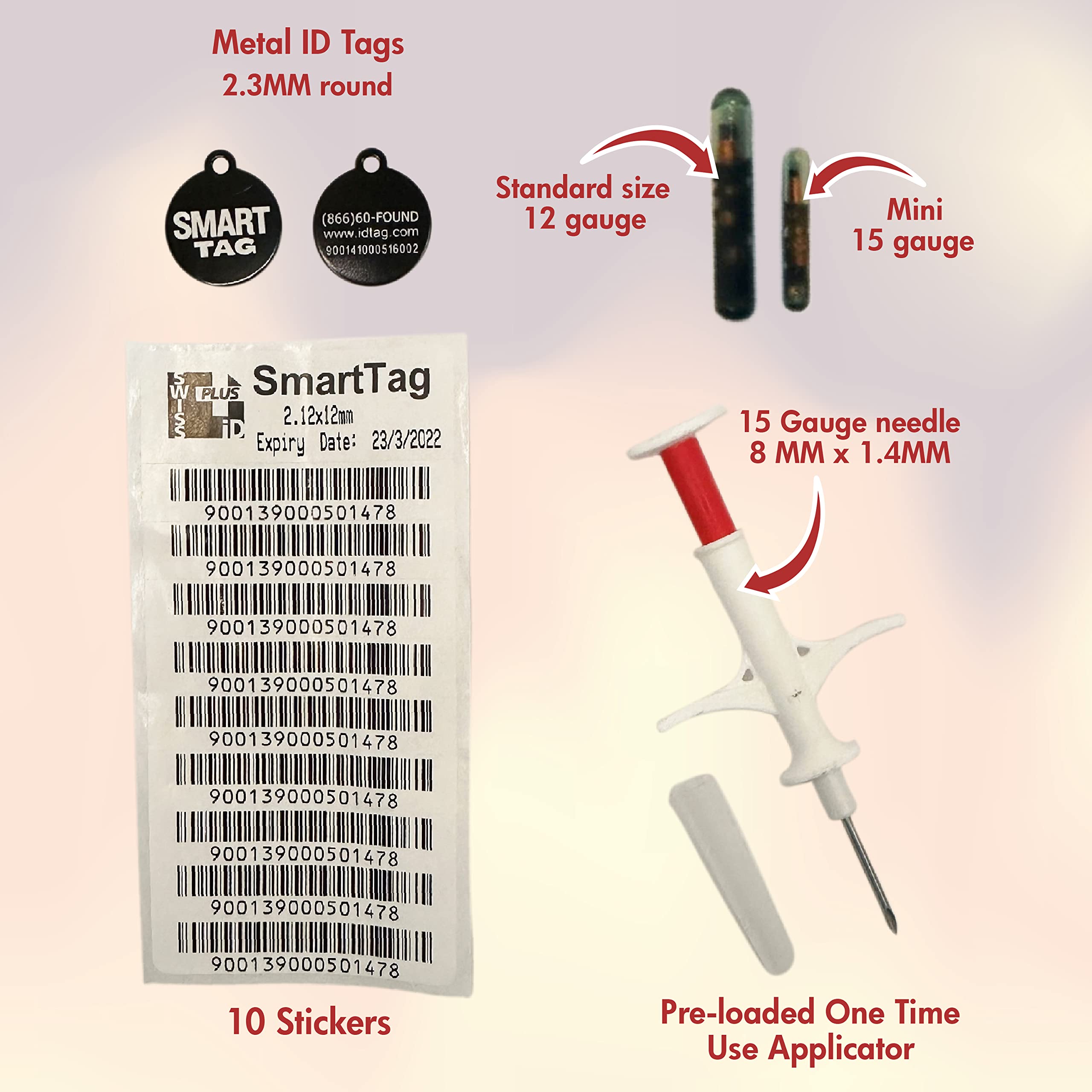 SMART TAG Mini: alerta Amber nacional y soporte 24/7 para mascotas perdidas