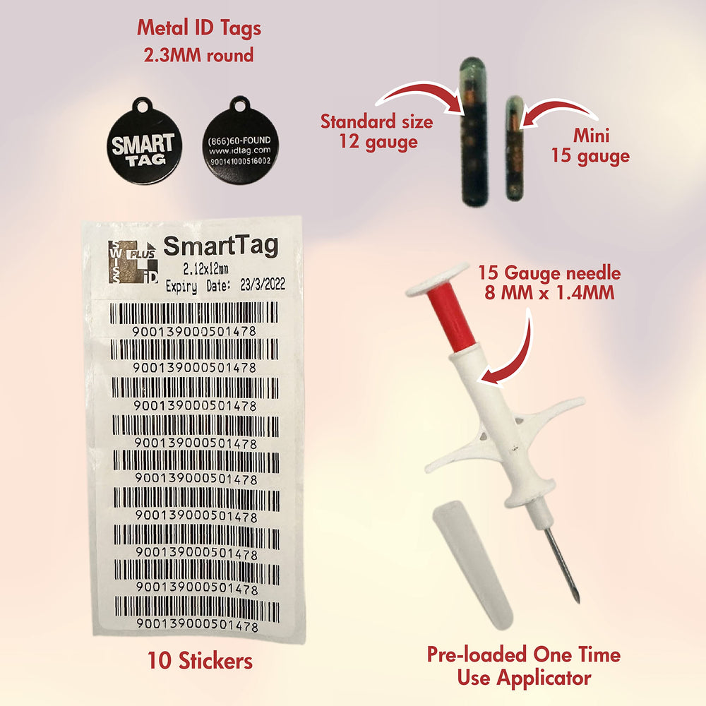 SMART TAG Mini: alerta Amber nacional y soporte 24/7 para mascotas perdidas