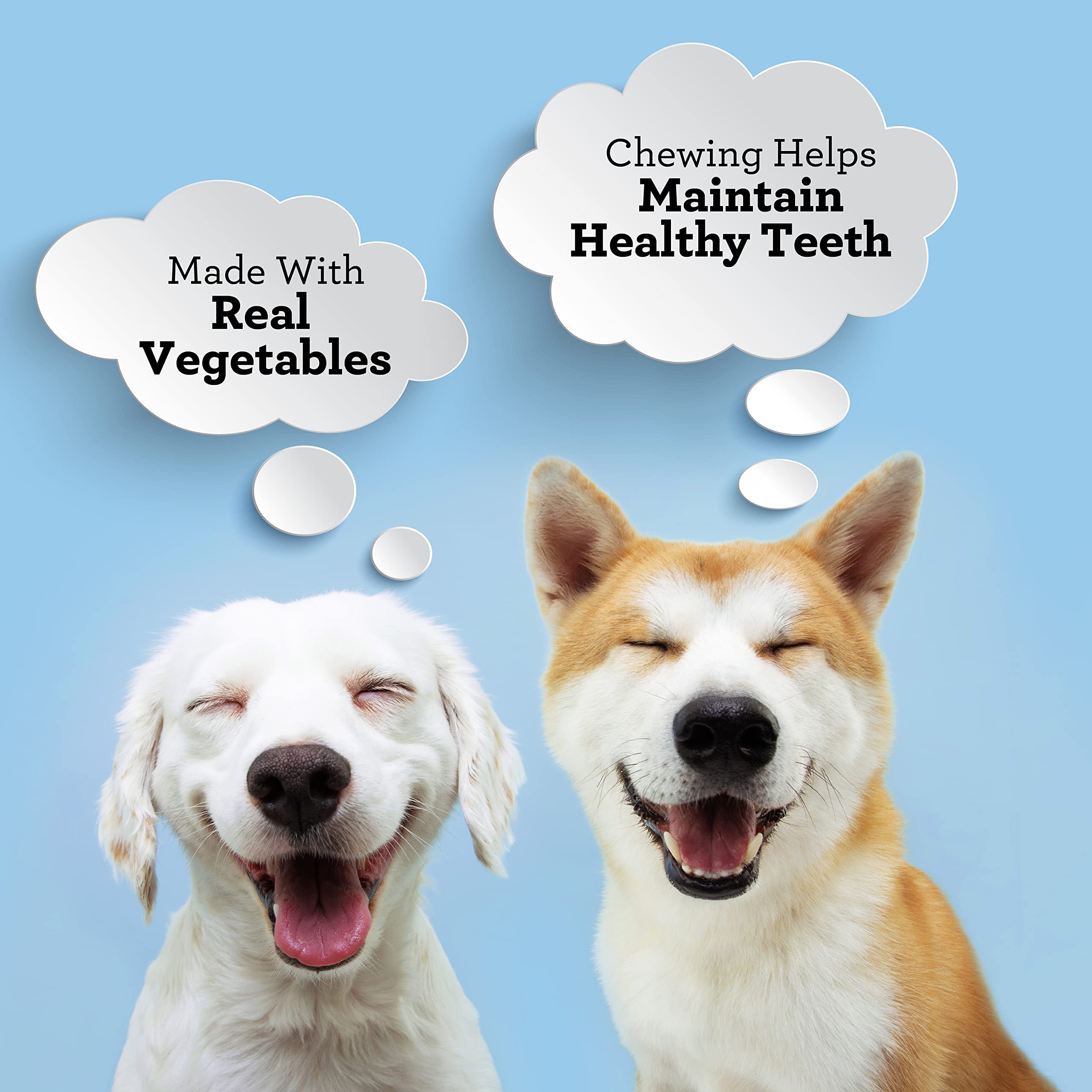 SmartSticks sin cuero: masticación segura para perros.