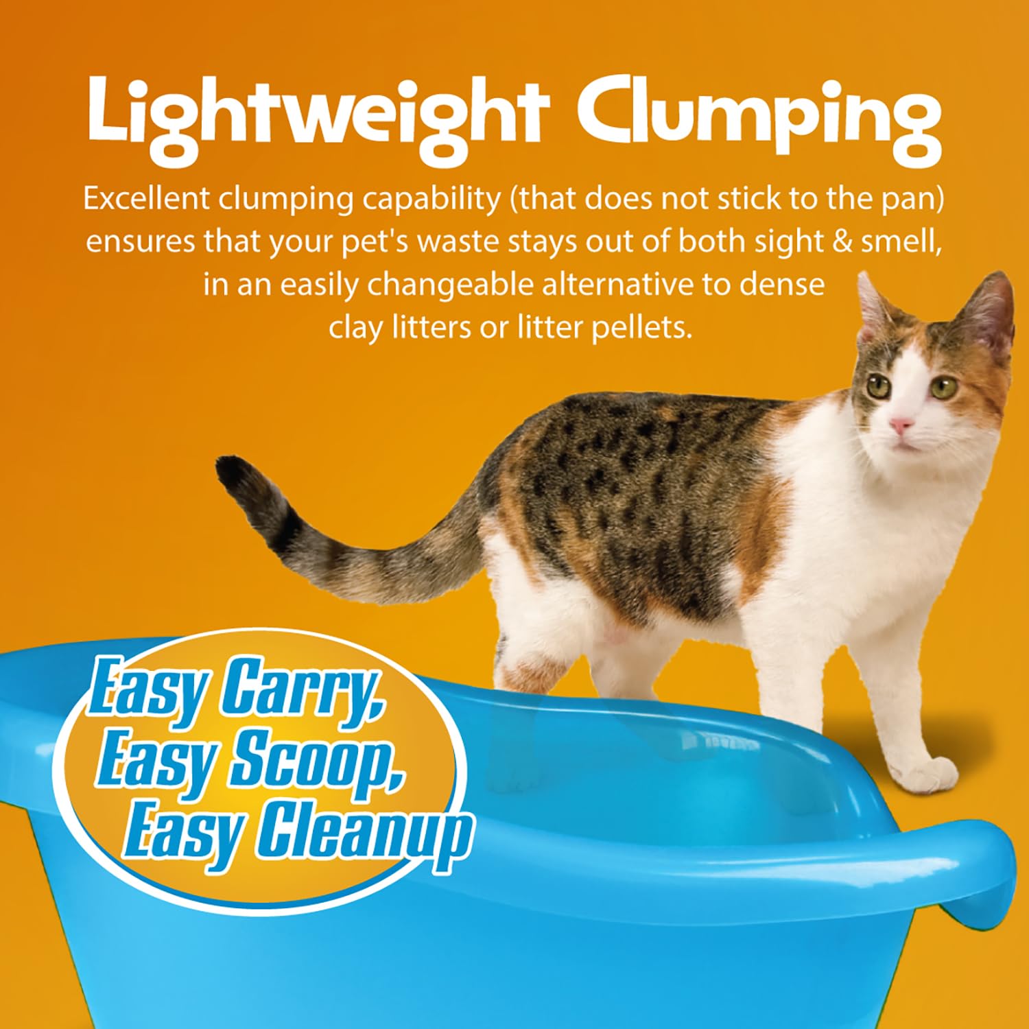 SmartCat aglomerante natural rápido para una limpieza sencilla.