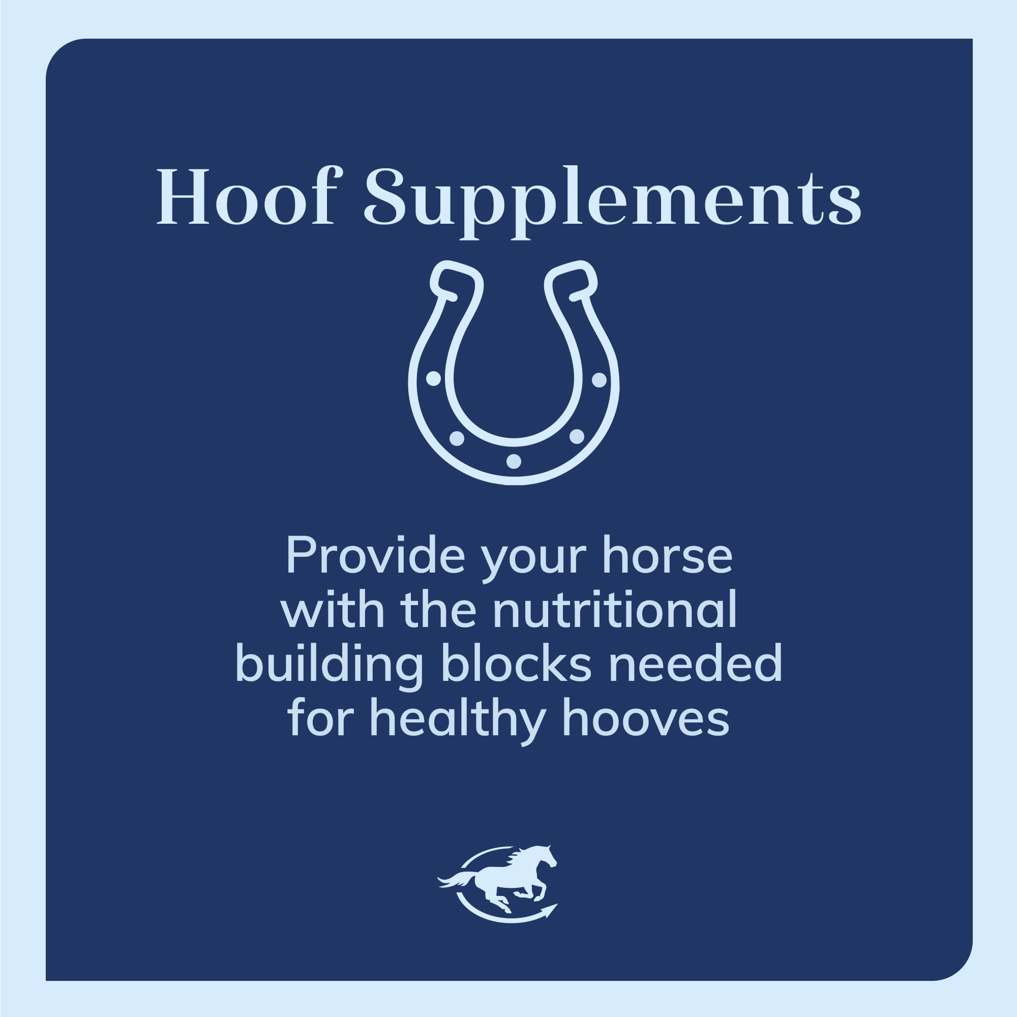 SmartEquine CocoHoof apoya biotina y vitaminas para mantenimiento del casco.