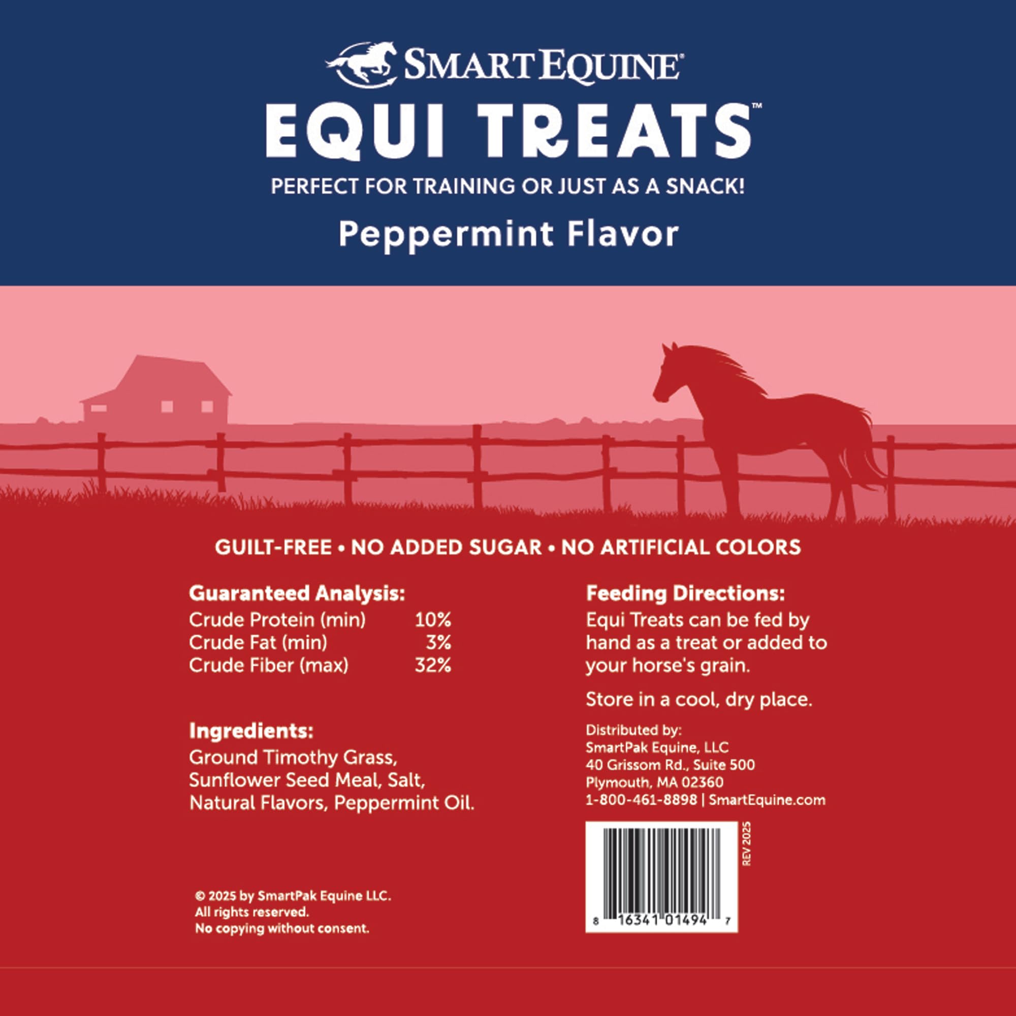 SmartEquine Equi Treats, galletas de tamaño bocado para premiar tras entreno.