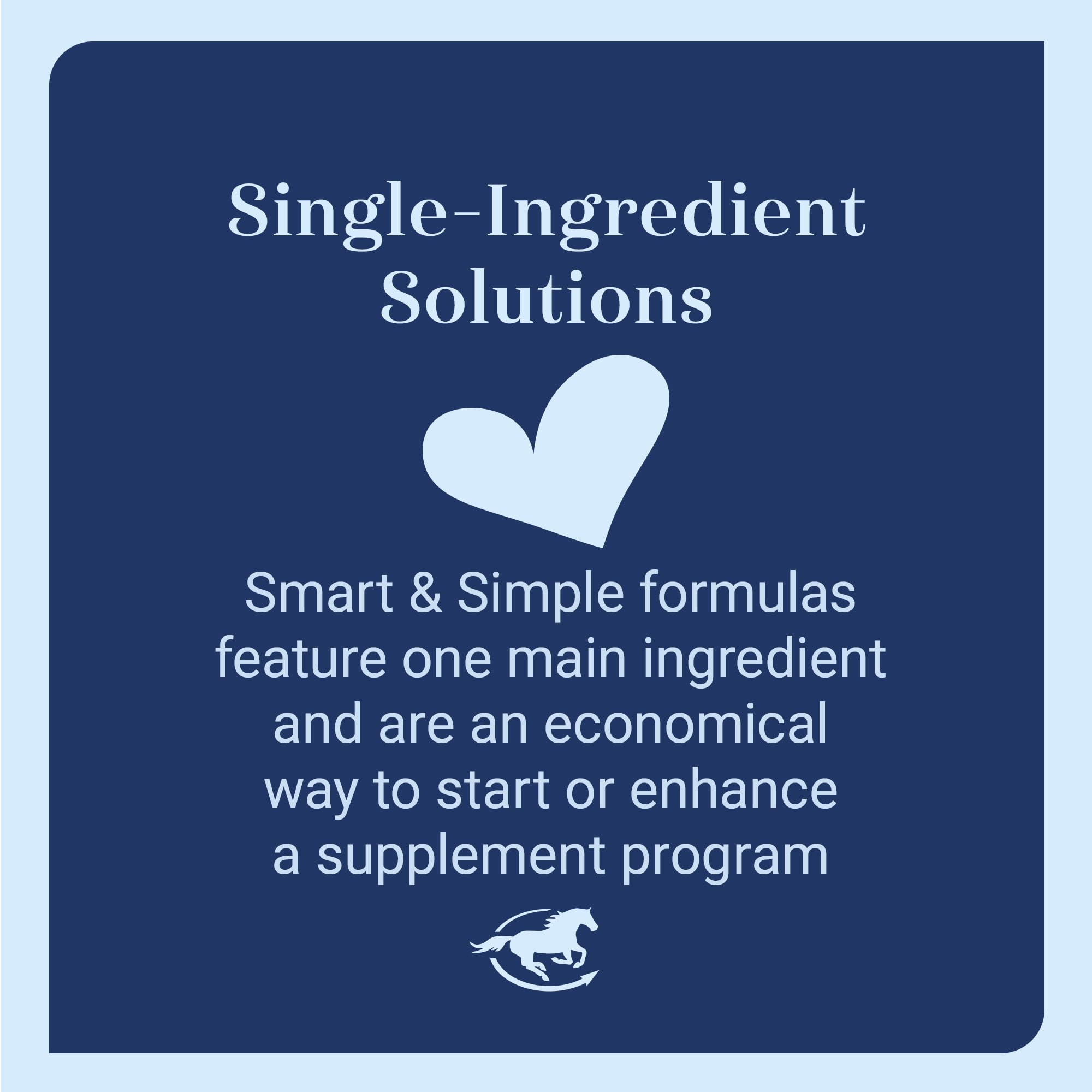 SmartEquine Magnesium - polvo que se mezcla con el alimento diario del caballo.