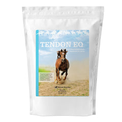 SmartEquine Tendón EQ envase, almacenamiento práctico para el suplemento de tendones.