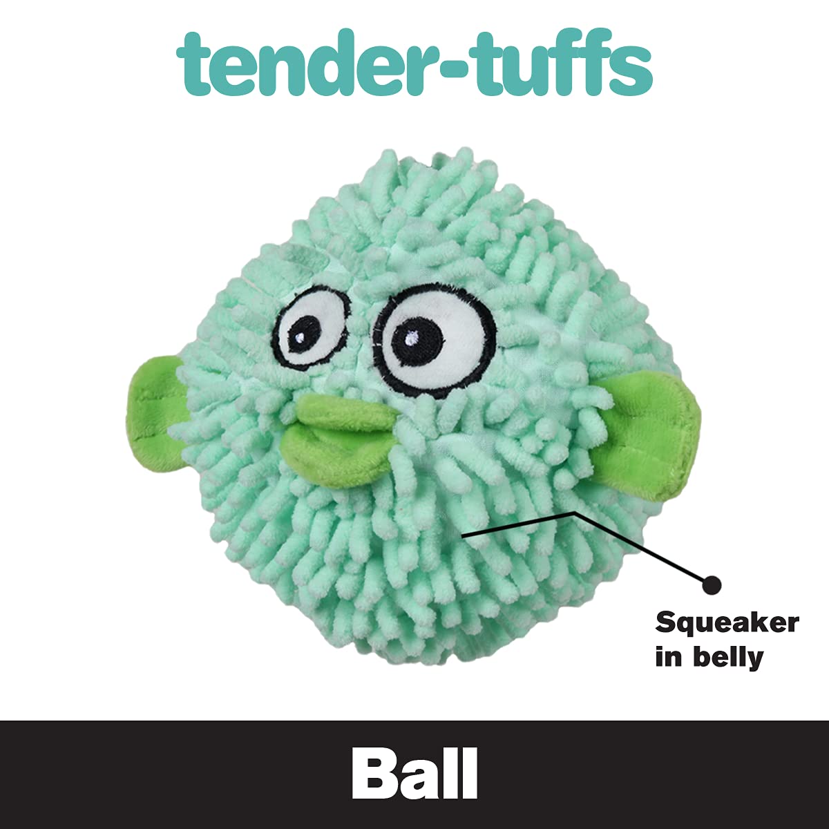 SmartPetLove Snuggle Puppy Tender-Tuffs Ball tamaño perfecto para perros medianos