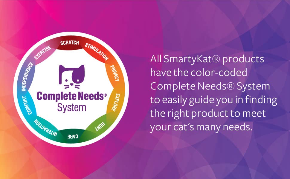 SmartyKat Bendy Buddy: hierba gatera que estimula energía y juego interactivo