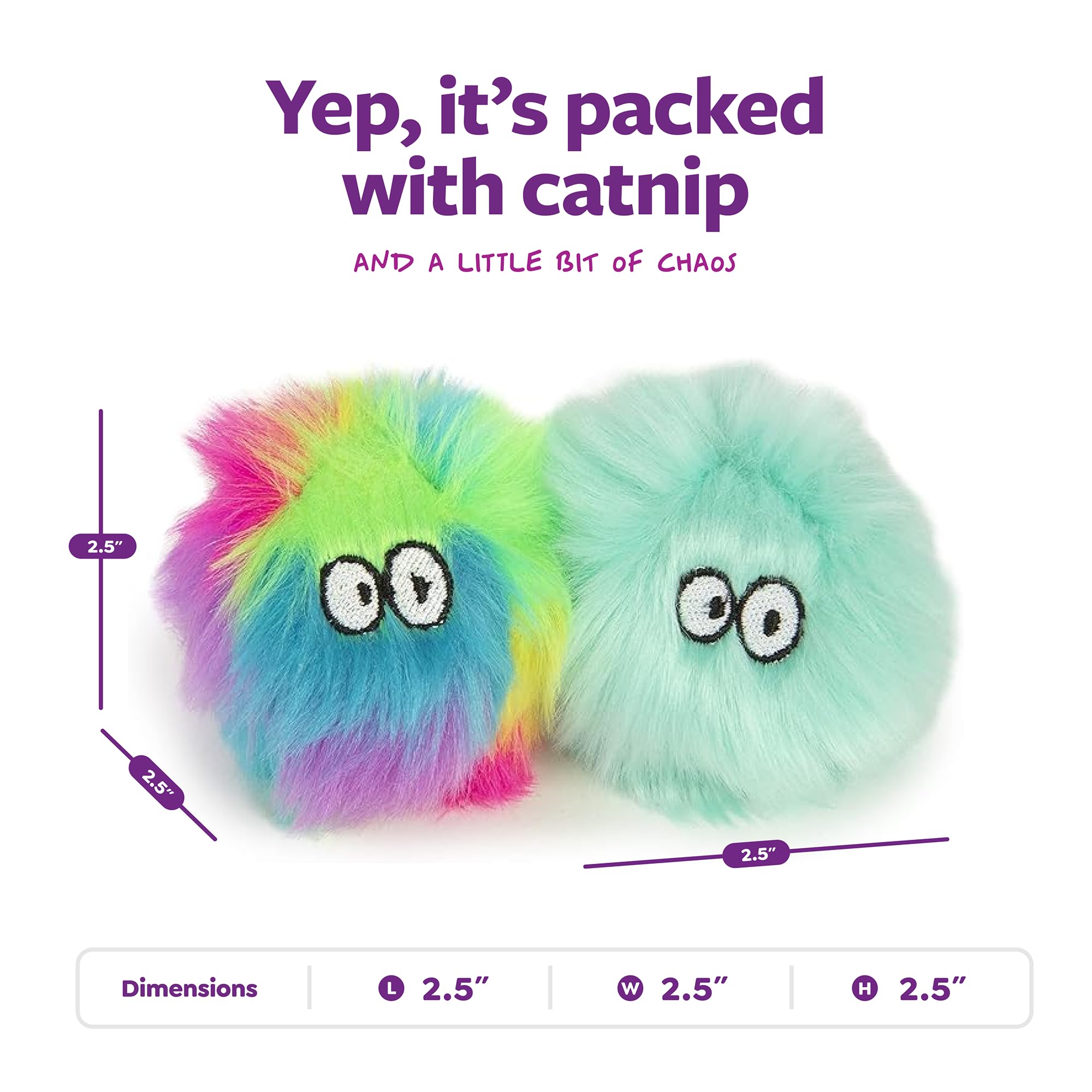 SmartyKat Fuzzy Friends: bola de felpa para juego interactivo en casa
