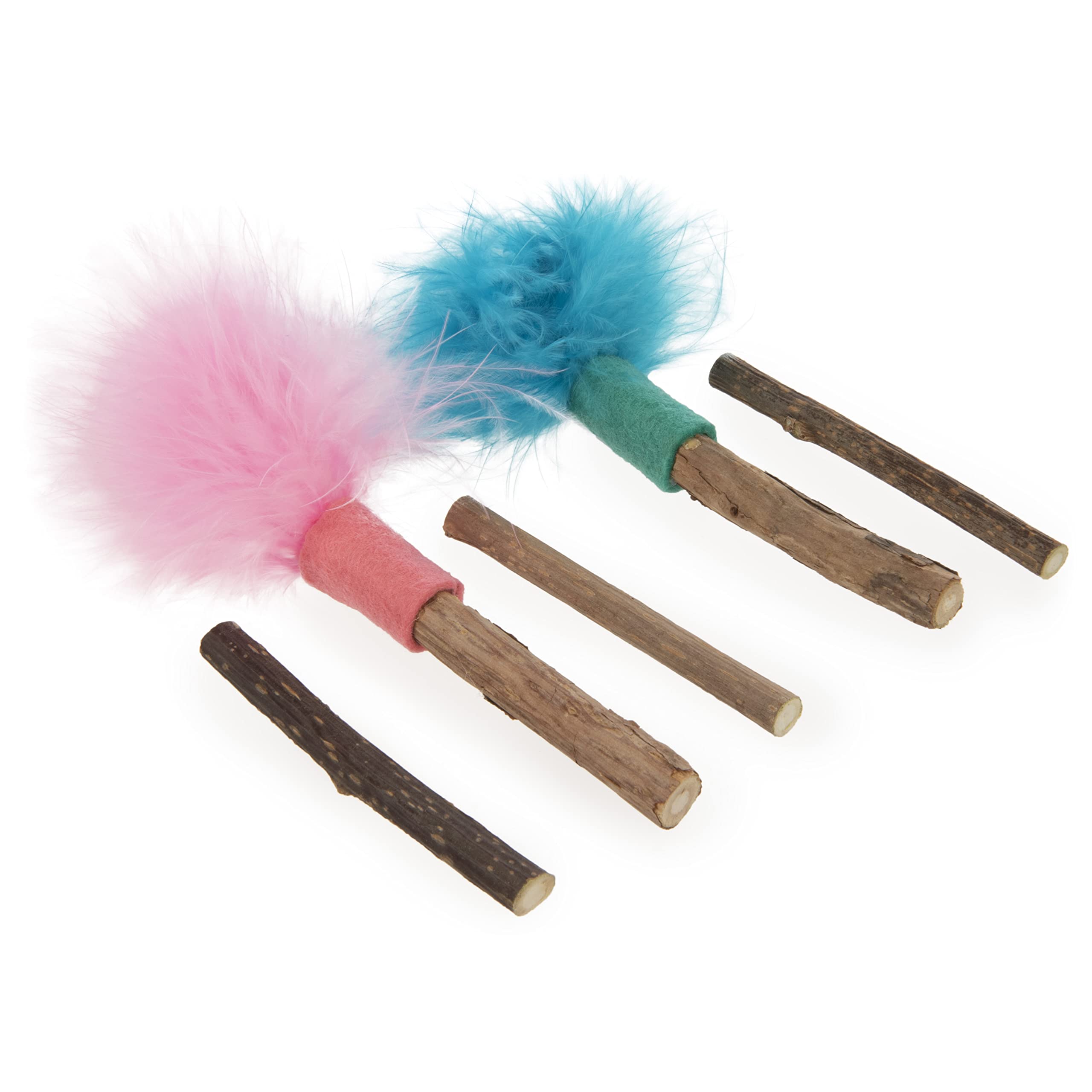 SmartyKat Silly Silver Stix: gato jugando para promover actividad física.