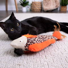 HappyNip Fin Frenzy con Silvervine y Catnip para excitación suave