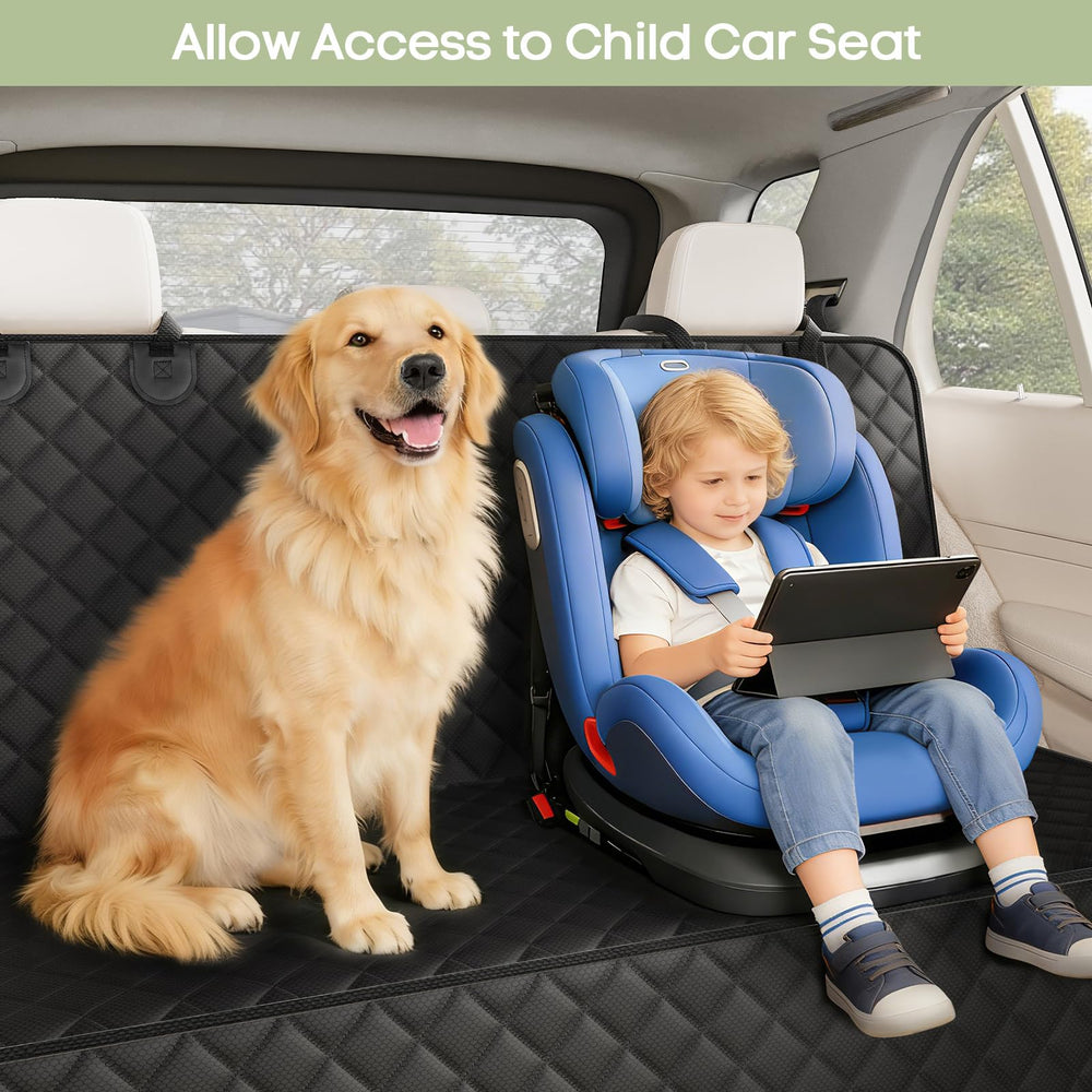 Smatto funda impermeable para perros en el asiento trasero, protección duradera