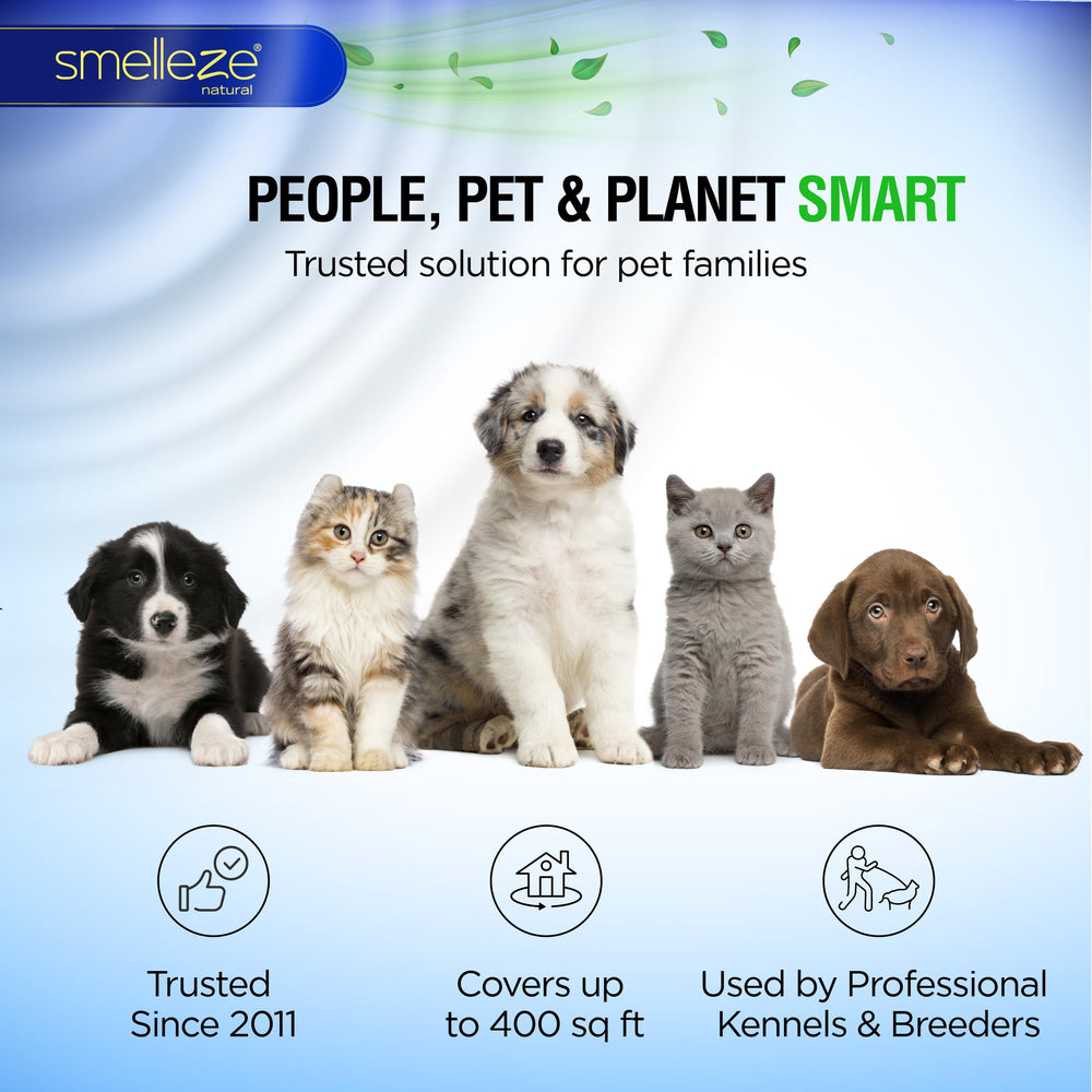 Smelleze fabricado en Estados Unidos con fórmula ecológica para exteriores.