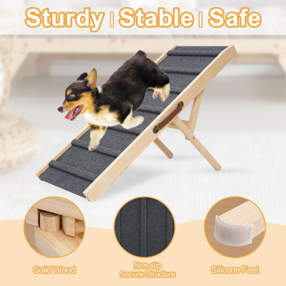 Smilebaby rampa para perro grande en camioneta garantiza viaje seguro.