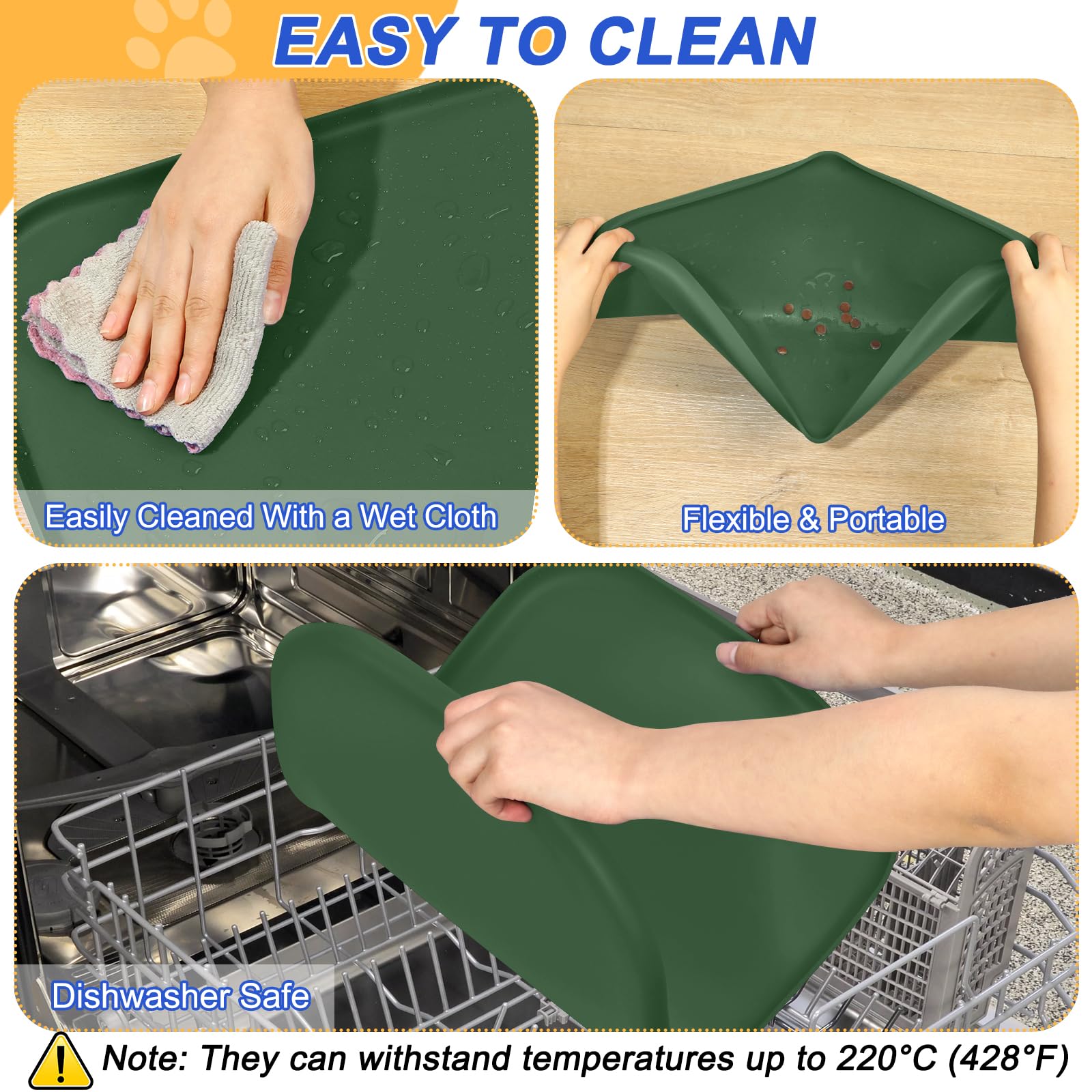 SMILOOL medidas 24x16 pulgadas apta para perros grandes.