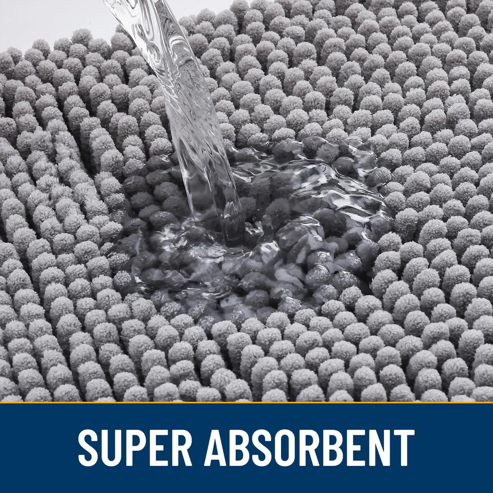 Smiry alfombra antideslizante con base de goma; previene resbalones en suelos.