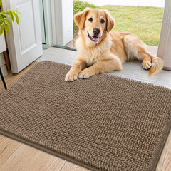 Alfombra Smiry para la entrada con enfoque patas mojadas y absorbe humedad