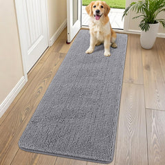 Smiry alfombra para puertas de perros con absorción de humedad, ideal para mantener entradas secas.