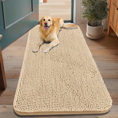 Smiry felpudo para patas absorbente en la entrada, mantiene seco el piso.