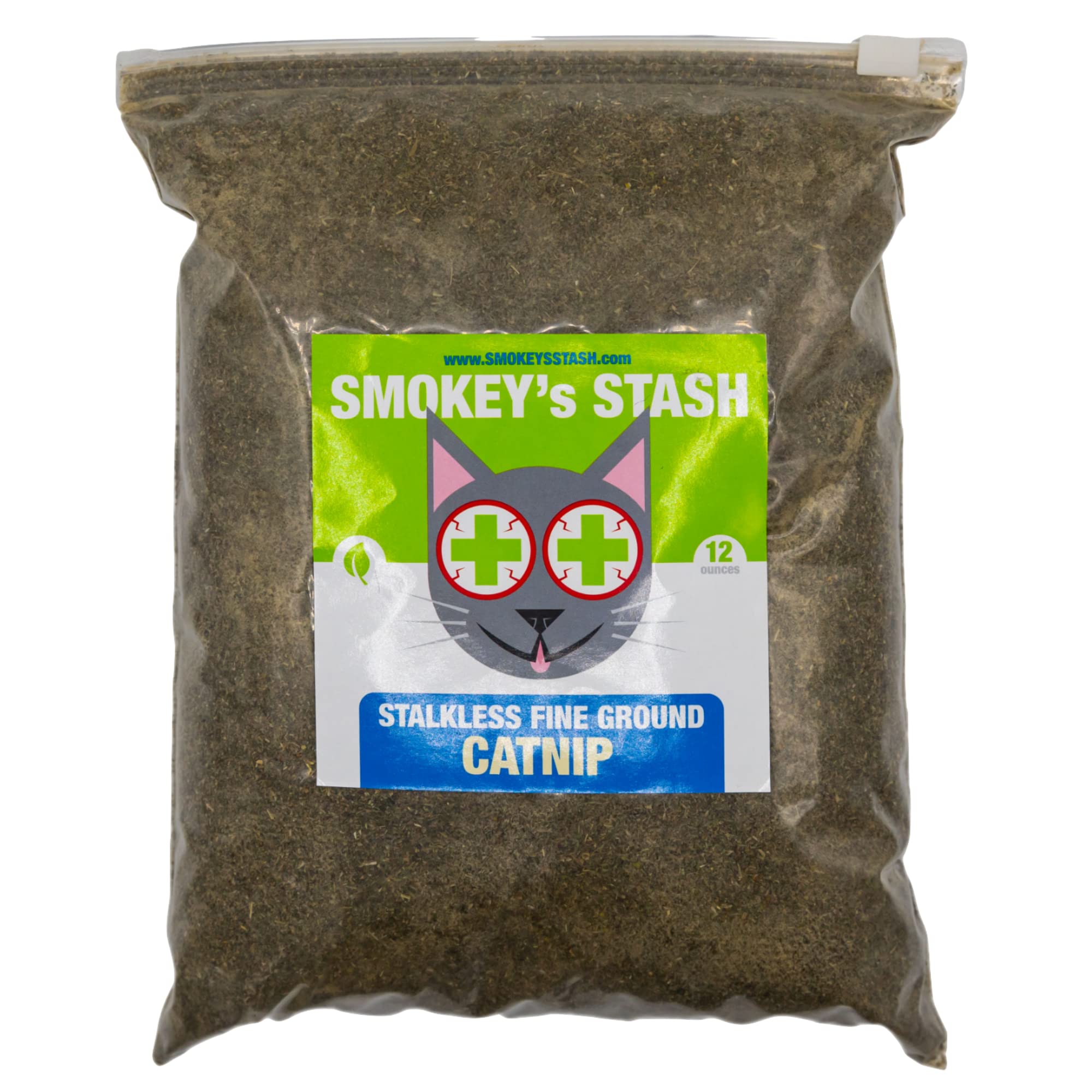 Smokey's Stash Catnip uso diario para enriquecimiento sensorial de gatos