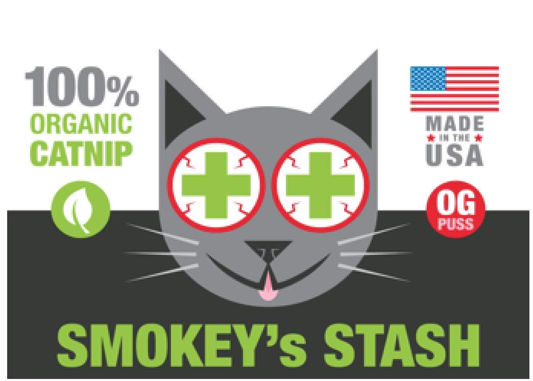 Smokey's Stash Menta Gatuna regalo de Navidad para gatos