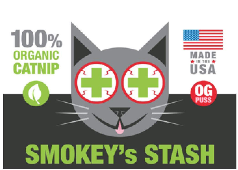 Smokey's Stash Menta Gatuna regalo de Navidad para gatos