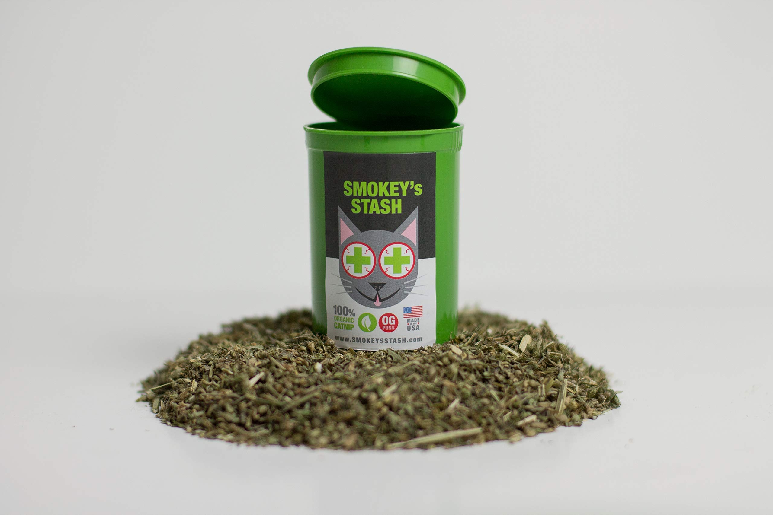 Smokey's Stash Menta Gatuna para renovar juguetes viejos