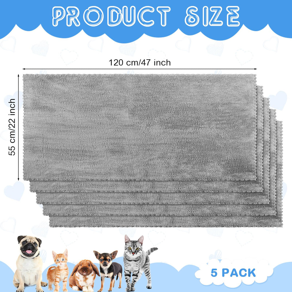 Manta lavable SmoothNovelty para conejillo de indias, gris, protege superficies