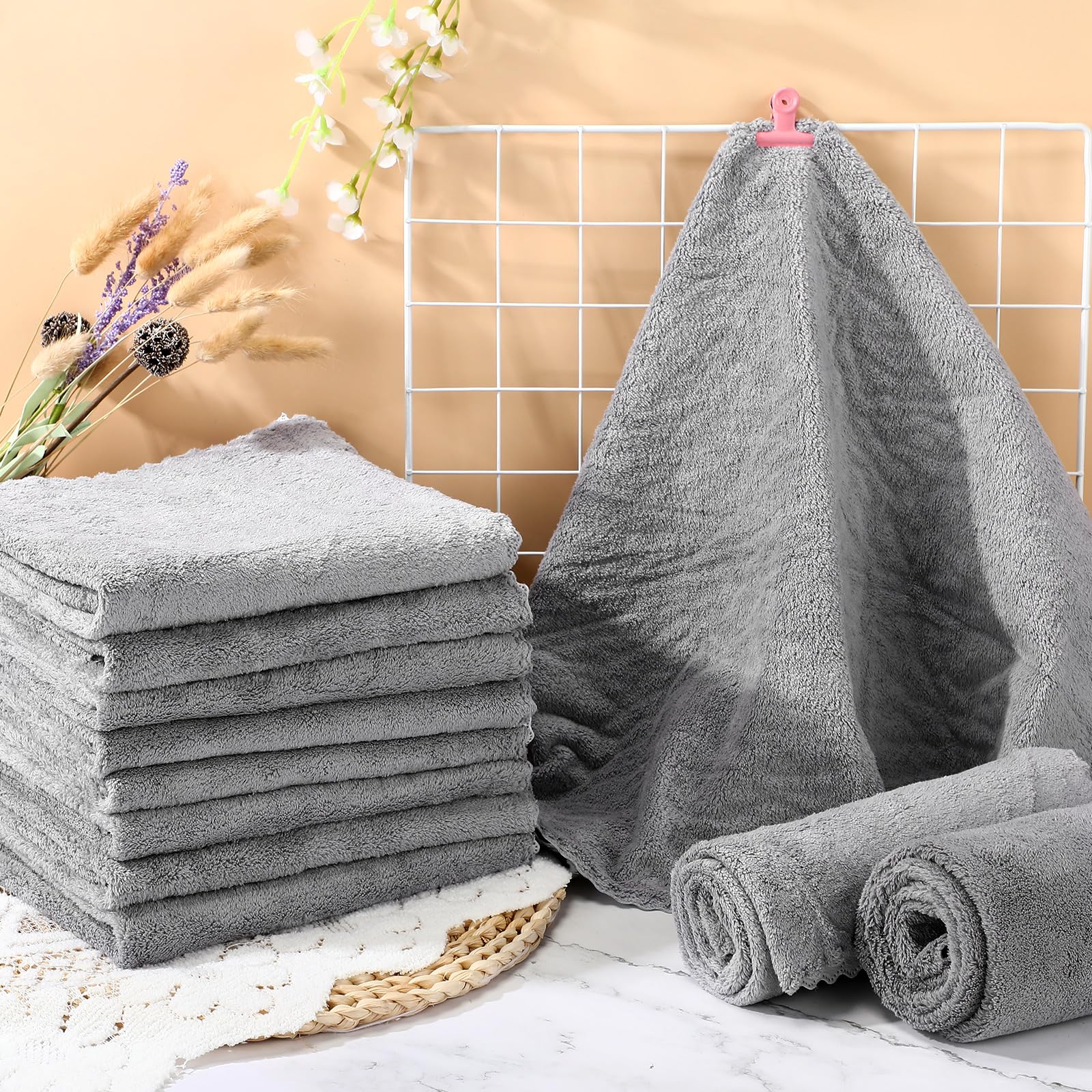 Manta de viaje SmoothNovelty para conejillo de indias, gris, fácil de transportar