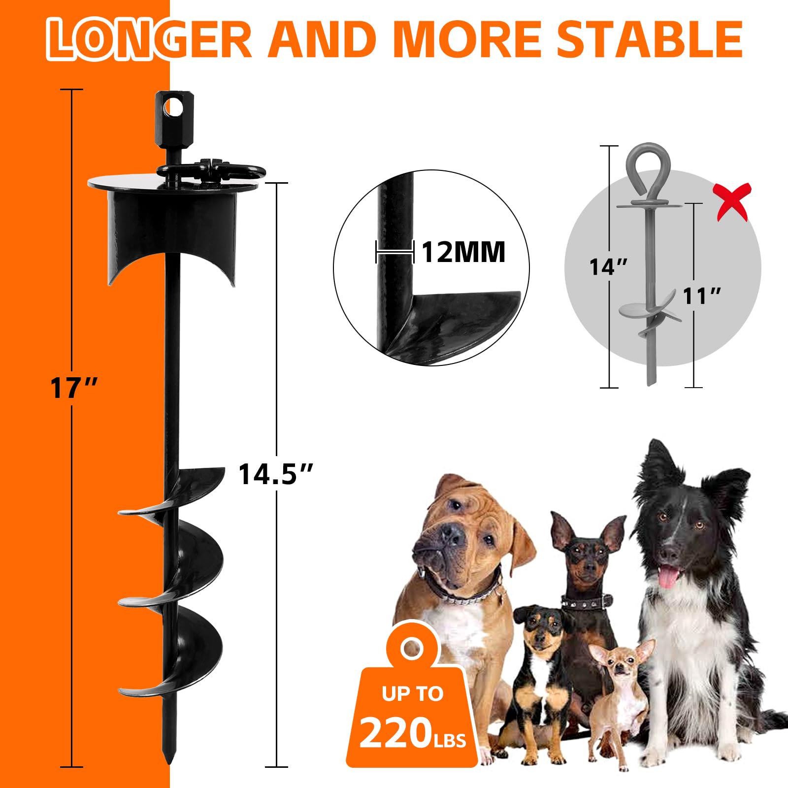 Snagle Paw gancho-rotativo-360 facilita liberación rápida y seguridad