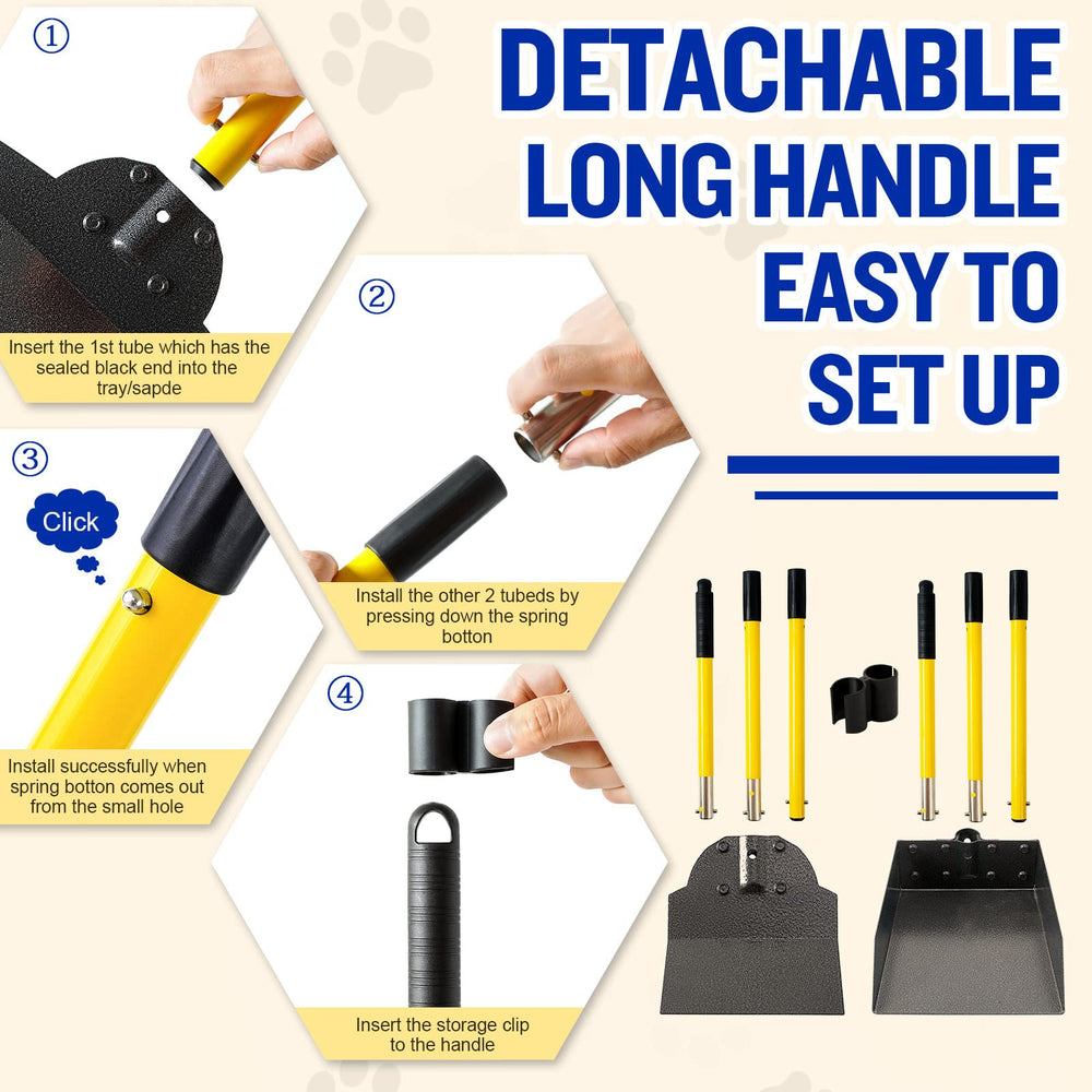 Snagle Paw diseño desmontable para almacenamiento compacto.