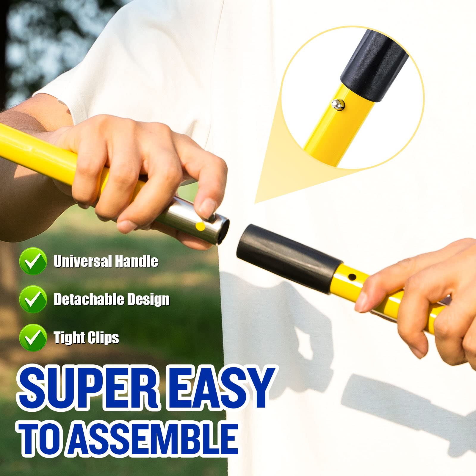 Snagle Paw espatula de aluminio para superficies planas y áreas exteriores.