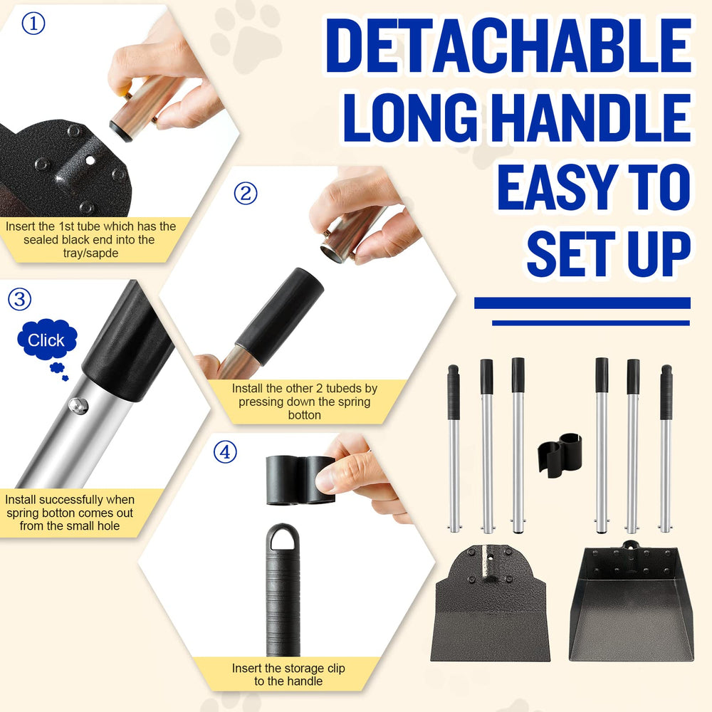 Snagle Paw Recogedor, limpieza rápida gracias al recubrimiento antiadherente.