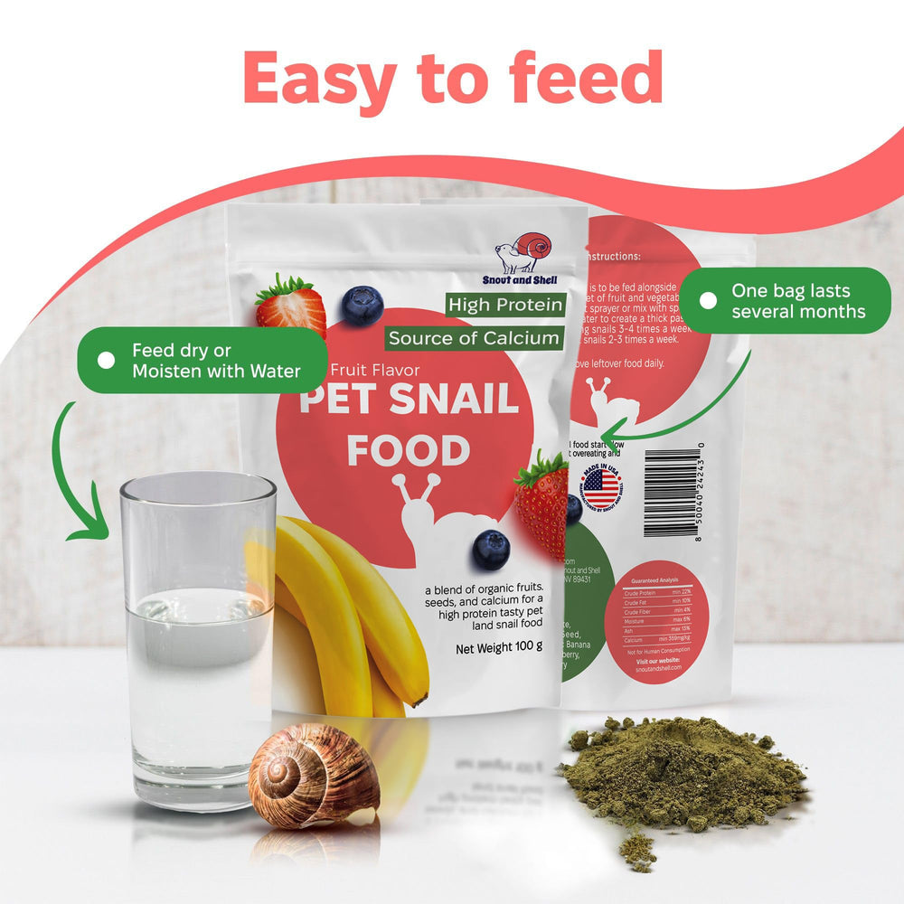 Snout and Shell: versión en polvo fácil de mezclar con vegetales