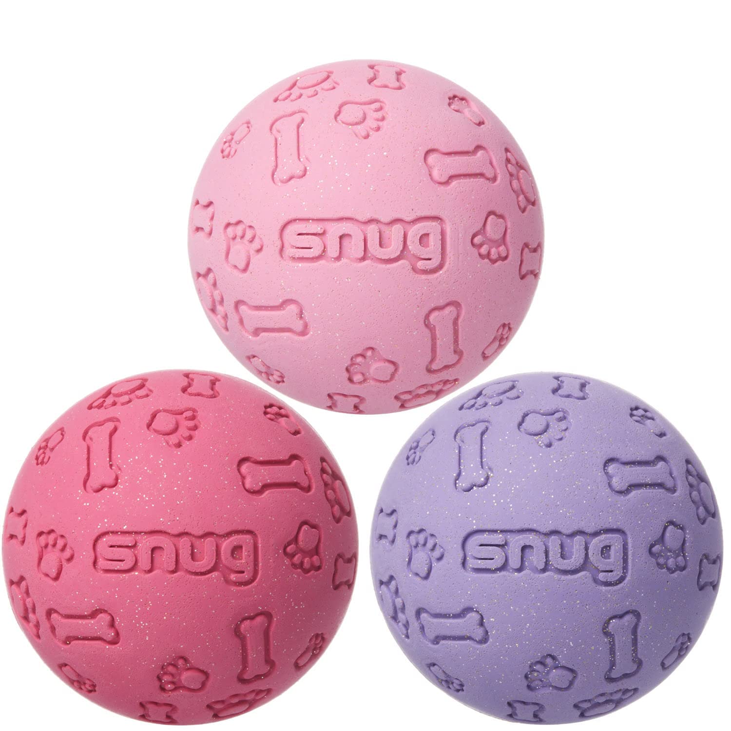 Conjunto Snug de 3 bolas chic para perros.