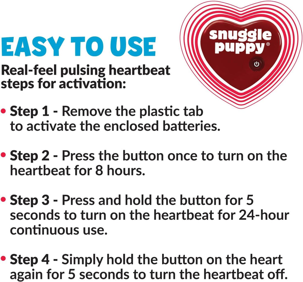 Batería de larga duración de Snuggle Puppy para uso continuo