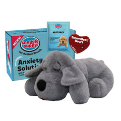 Snuggle Puppy ofrece latido real para calmar a tu perro durante el descanso.