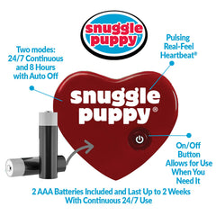 Snuggle Puppy con packs de calor nocturnos para dormir mejor
