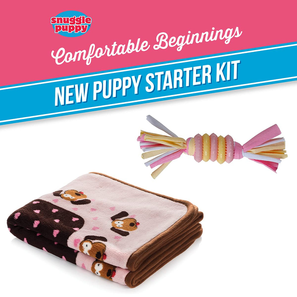 Primer juguete para cachorro Snuggle Puppy seguro.