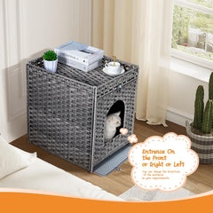 Interior espacioso Snughome: facilita el movimiento del gato.