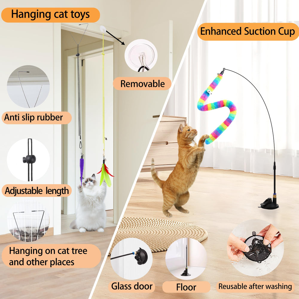 Soarer ventosa mejorada para gato, sujeta superficies lisas con sujeción firme